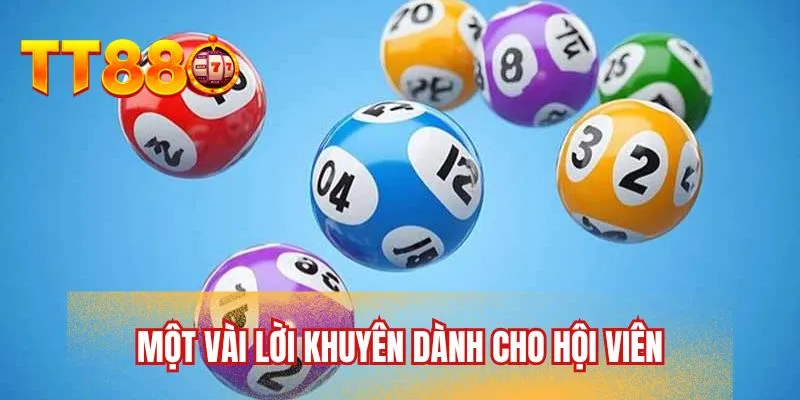 Một vài lời khuyên dành cho hội viên