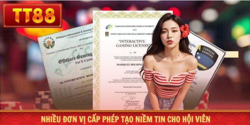 Nhiều đơn vị cấp phép tạo niềm tin cho hội viên